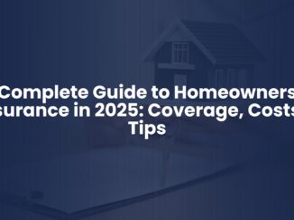 Complete Guide to Homeowners Insurance in 2025